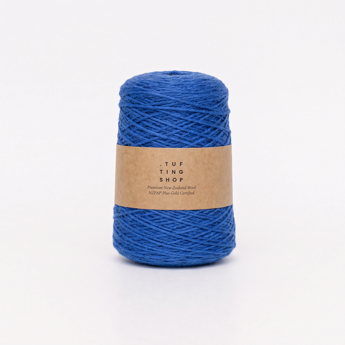 Blue (ARS2K12) - 100% Wool Tufting Yarn, 500 g Cone