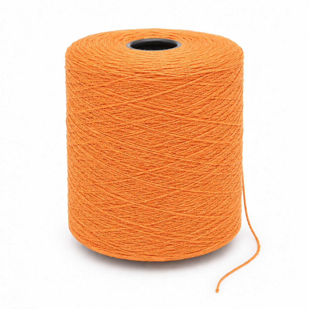 Laranja (313) - Fio de Tufting de Lã NZ, Cone XXL de 3 kg