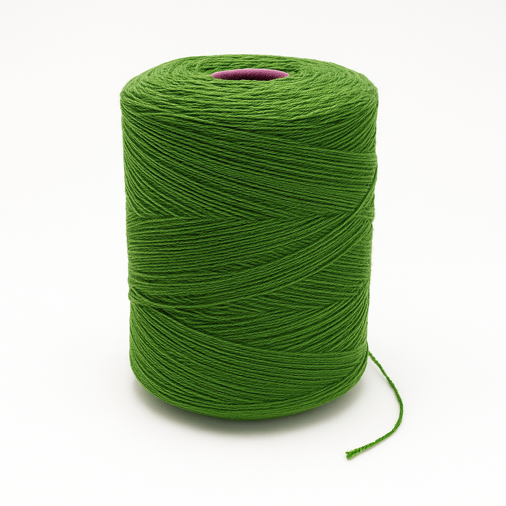Moss Green () 100% New Zealand Wool Tufting Yarn – 3 KG XXL Cone 837/3 Tex