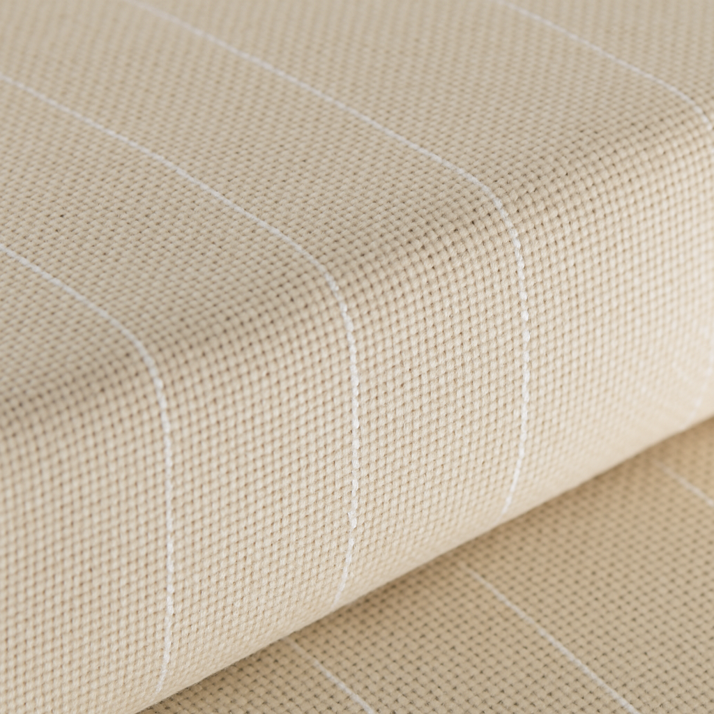 100% bomull Tufting cloth canvas med hvit linje 1x4 meter