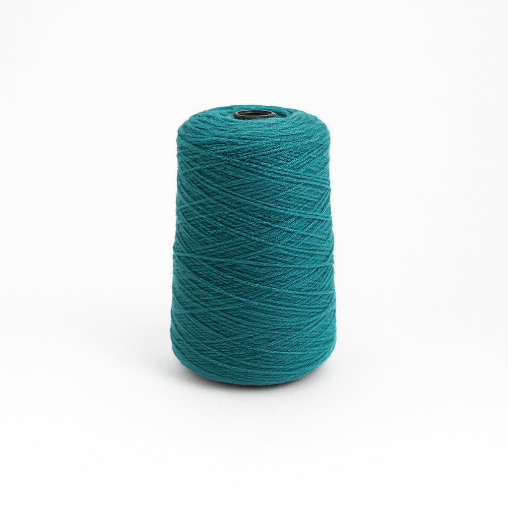 Teal 100% Wool Tufting Yarn On Cone (3A17)
