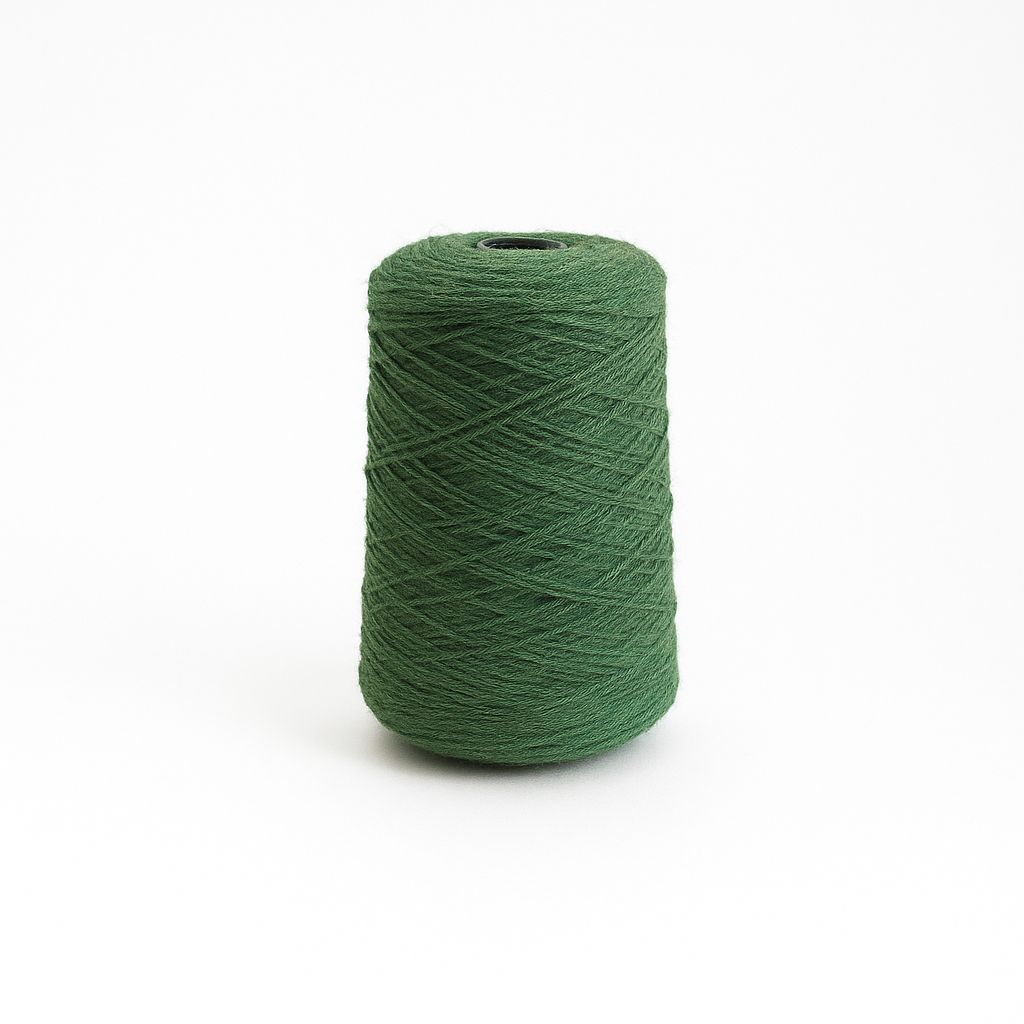 Waldgrün 100% Wolle Tufting Yarn Auf Kegel (205)