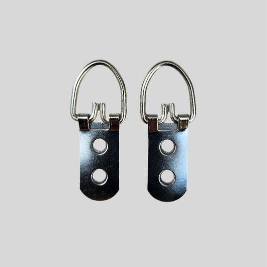 Odolné šroubové držáky pro tuftované nástěnné závěsy (sada 2)