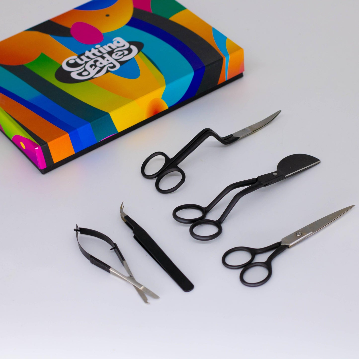 Complete Gereedschapsset voor het Afwerken van Tapijten - Set van Chirurgische Stalen Schaar en Pincet door Cutting Edge