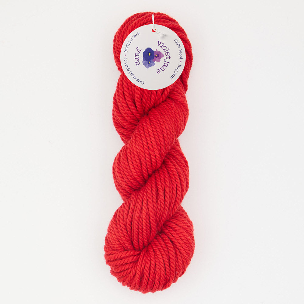 Oxford Violet Jane Bulky Rug Yarn - 20515 Fr. Punch