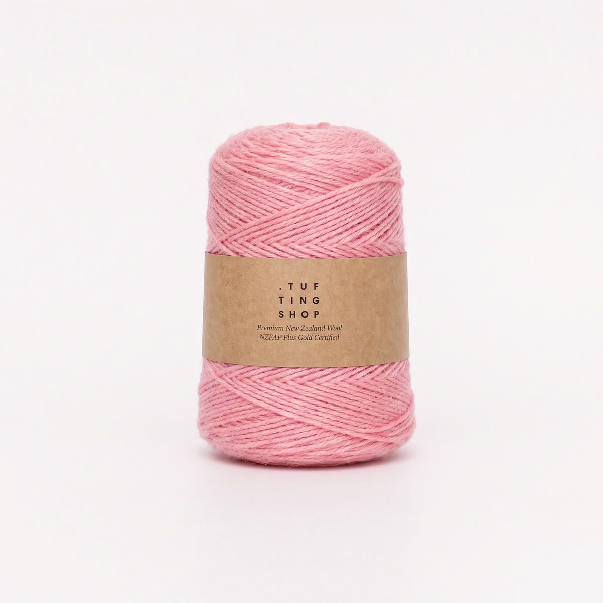 Shell Pink (459) - 100% Wool Tufting Yarn, 500 g Cone