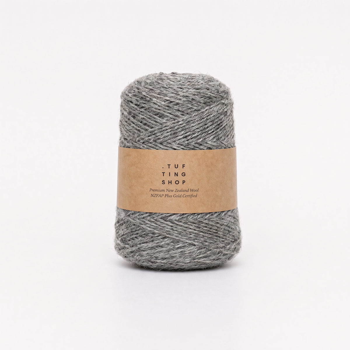 Undyed Medium - 100% Wool Tufting Yarn, 500 g Cone