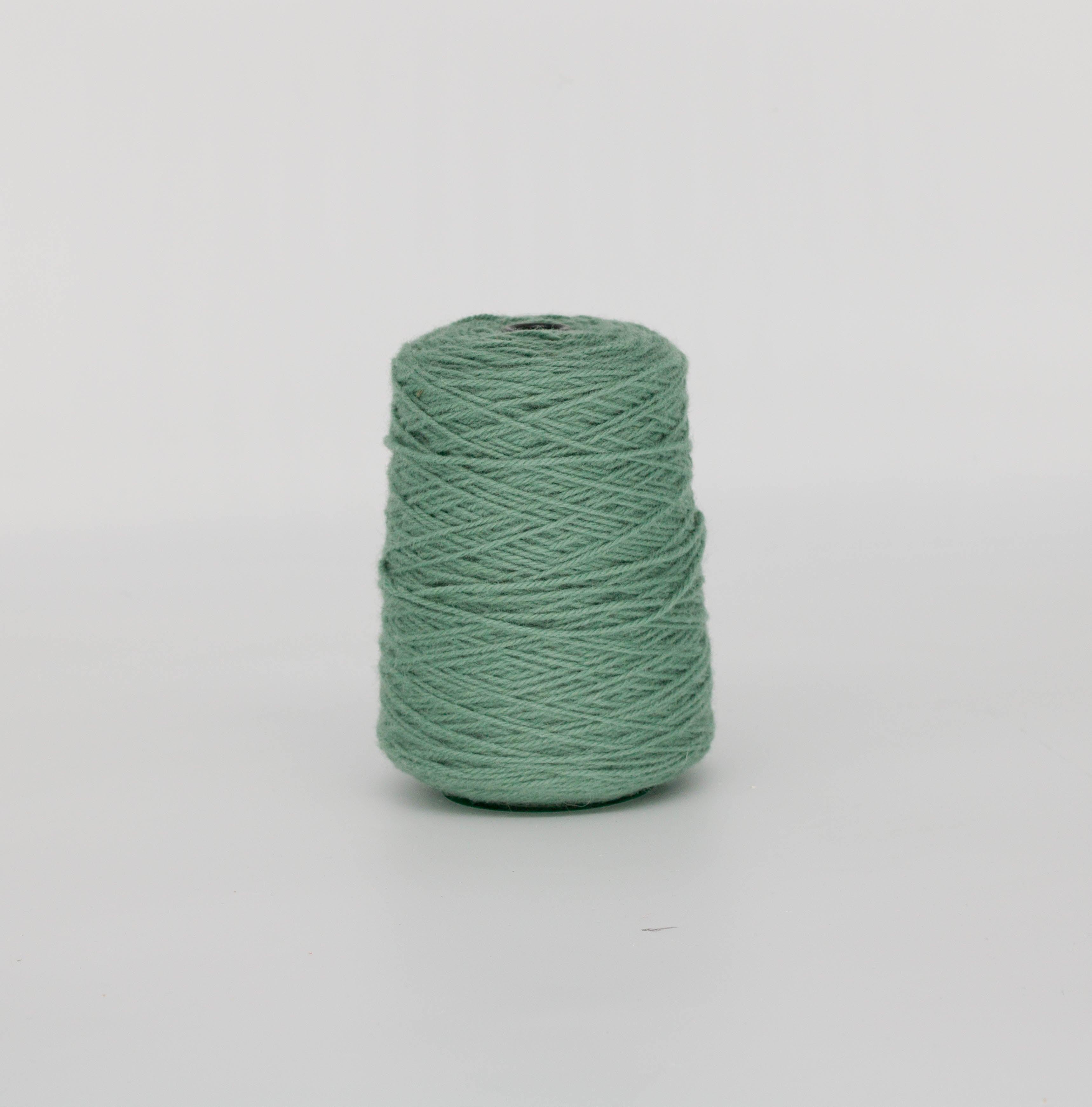 Granite green 100% Wool Tufting Yarn On Cone (206) – Tuftingshop