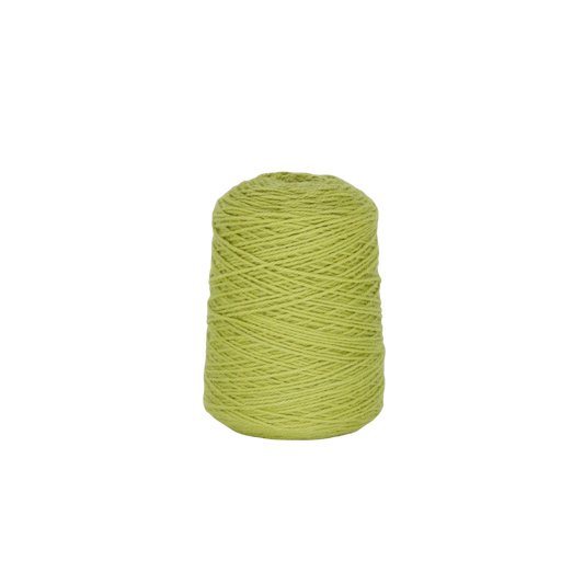Apple green 100% Wool Tufting Yarn On Cone (1J08) - Tuftingshop