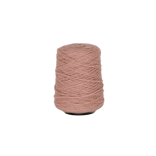 Dusty pink 100% Wool Tufting Yarn On Cone (336) - Tuftingshop