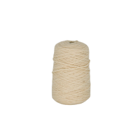 Ecru 100% Wool Tufting Yarn On Cone (009) - Tuftingshop
