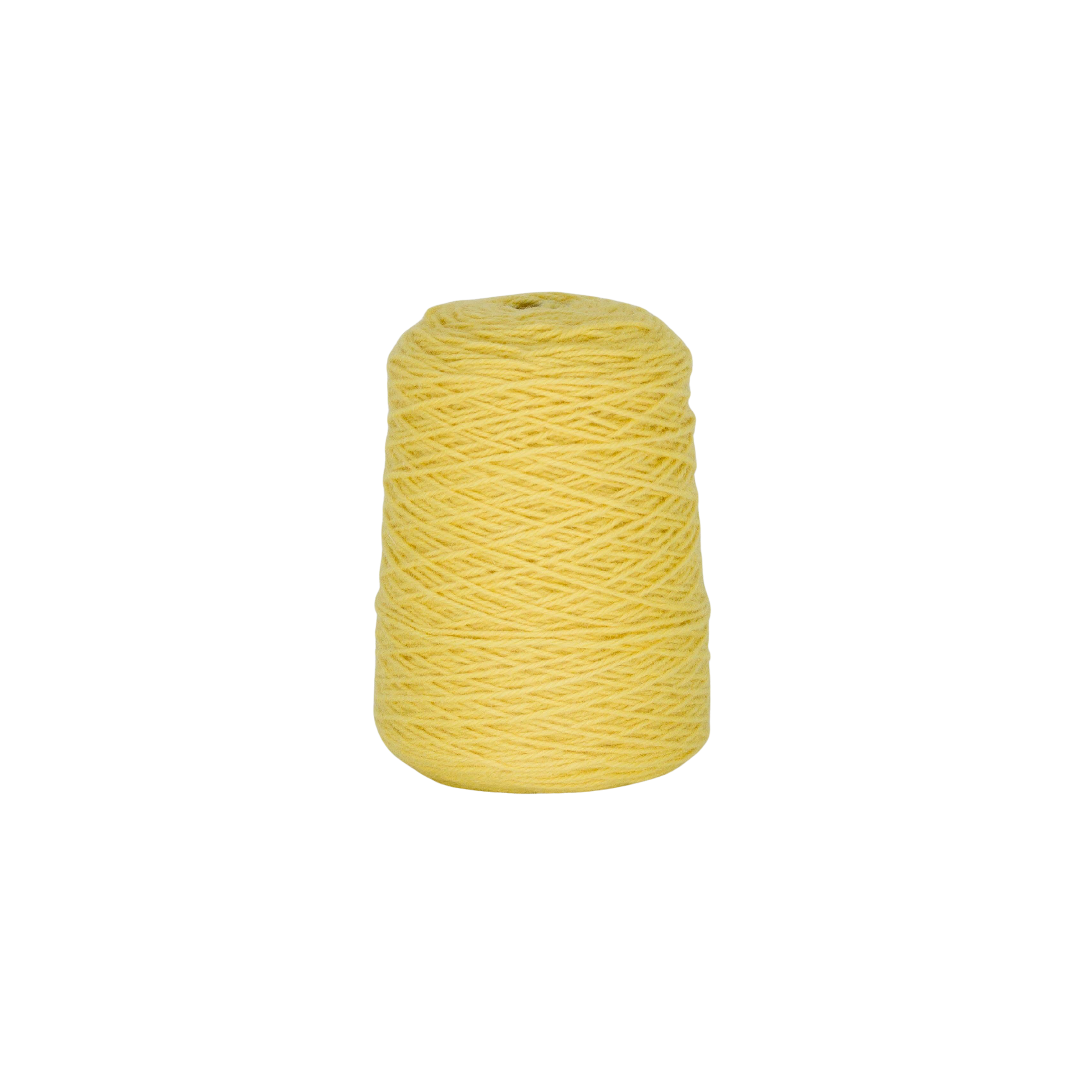 Illuminating yelllow 100% Wool Tufting Yarn On Cone (447) - Tuftingshop