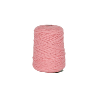 Shell pink 100% Wool Tufting Yarn On Cone (459) - Tuftingshop