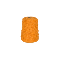 Orange 100% Wool Tufting Yarn On Cone (313) - Tuftingshop