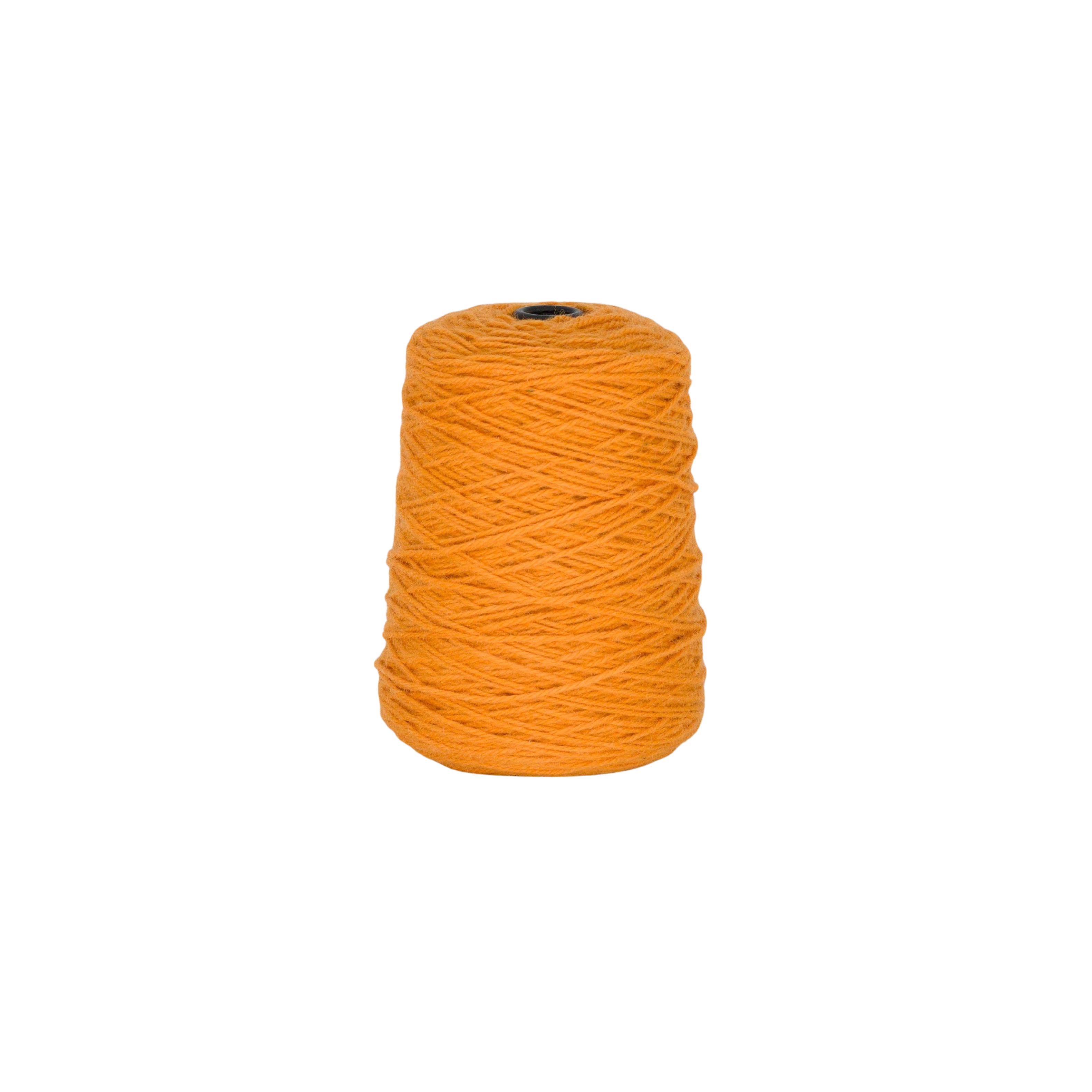 Orange 100% Wool Tufting Yarn On Cone (313) - Tuftingshop
