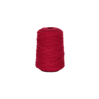 Scarlet red 100% Wool Tufting Yarn On Cone (4A13) - Tuftingshop