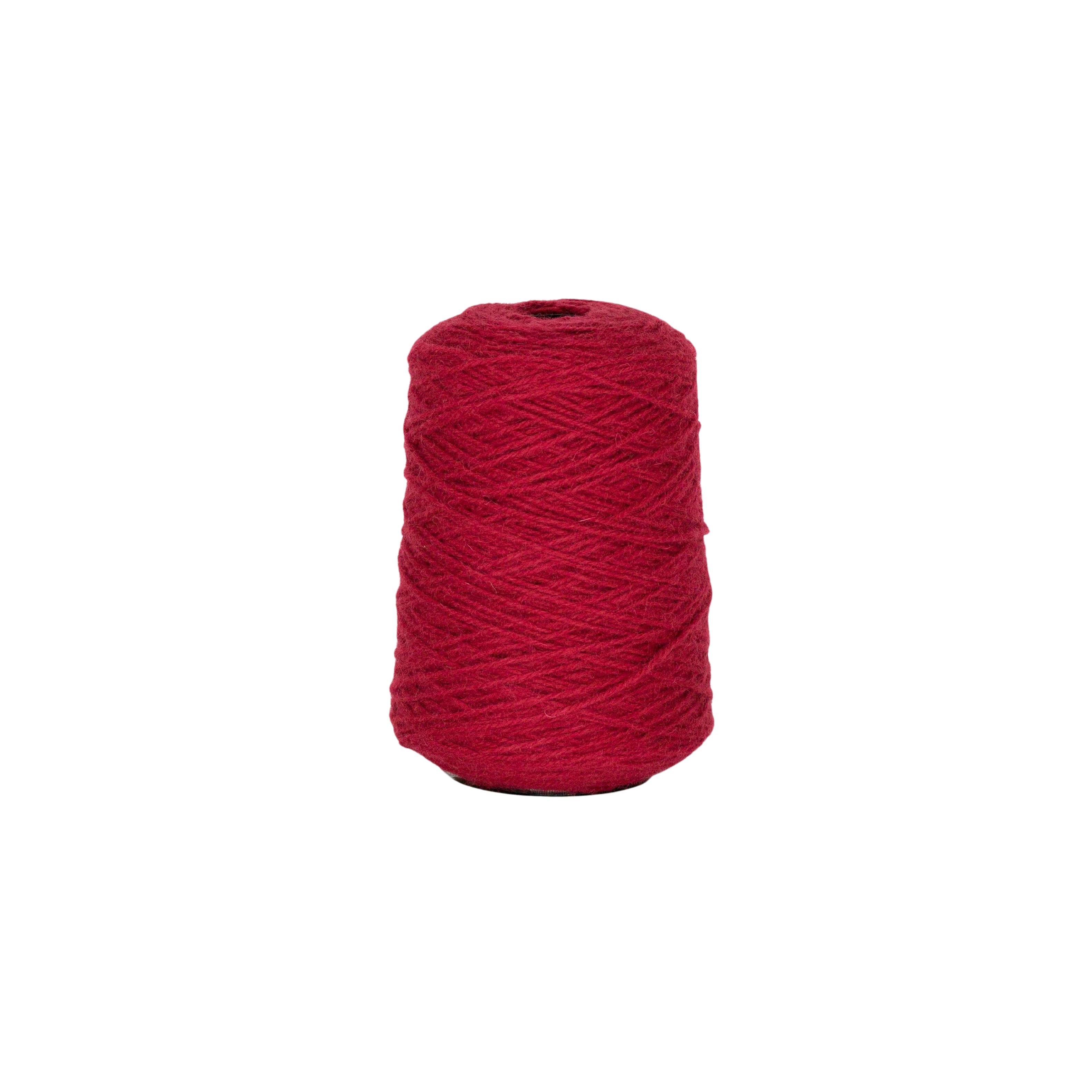 Scarlet red 100% Wool Tufting Yarn On Cone (4A13) - Tuftingshop