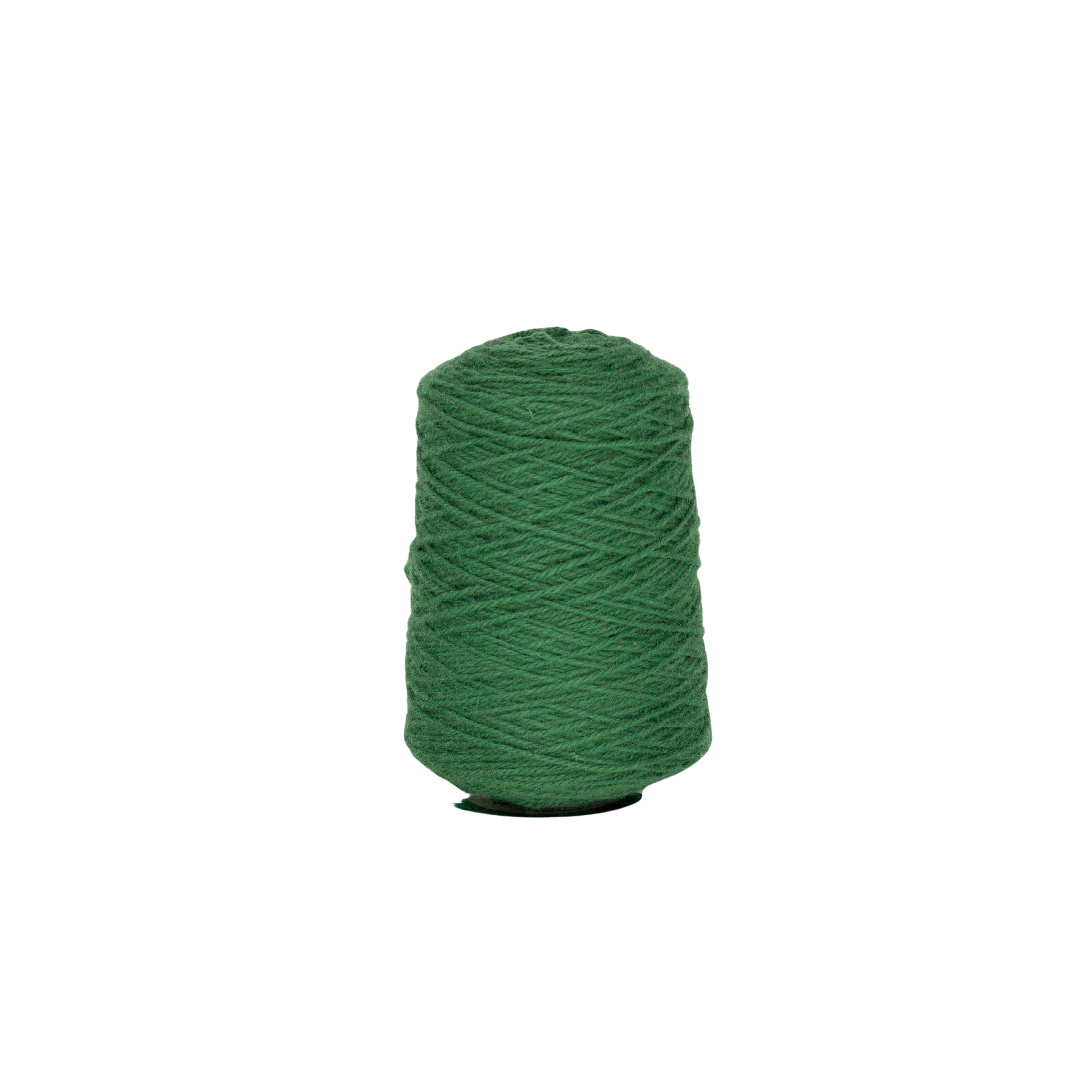 Forest green 100% Wool Tufting Yarn On Cone (205) - Tuftingshop