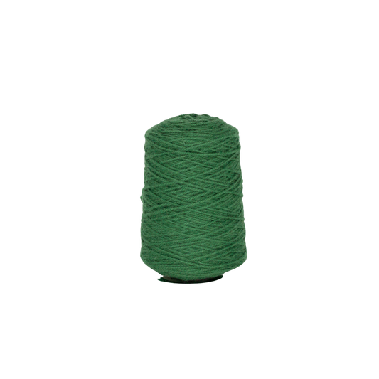 Forest green 100% Wool Tufting Yarn On Cone (205) - Tuftingshop