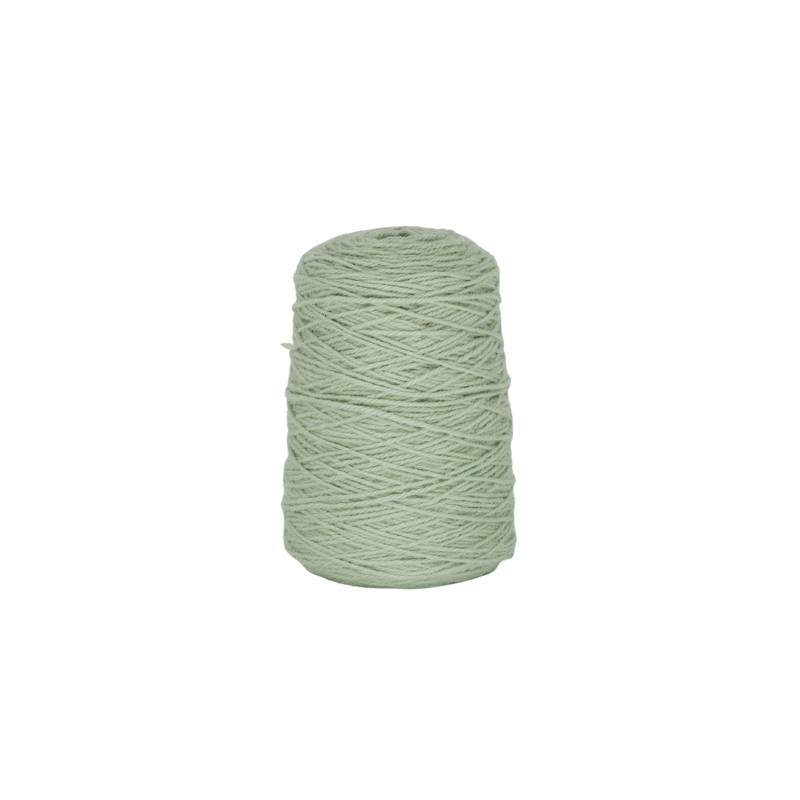 Green Ash 100% Wool Tufting Yarn On Cone (209) - Tuftingshop