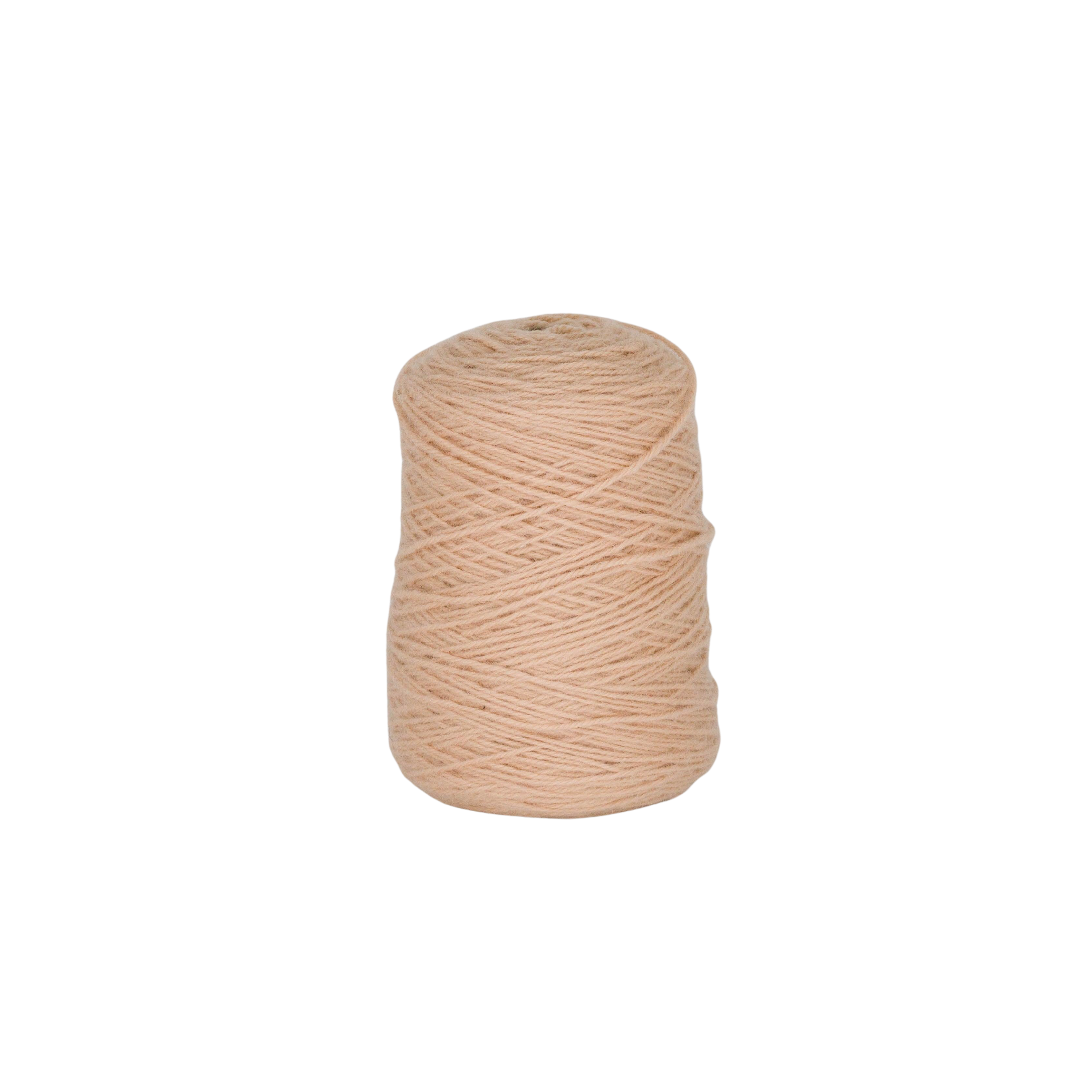 Warm ivory 100% Wool Tufting Yarn On Cone (368) - Tuftingshop