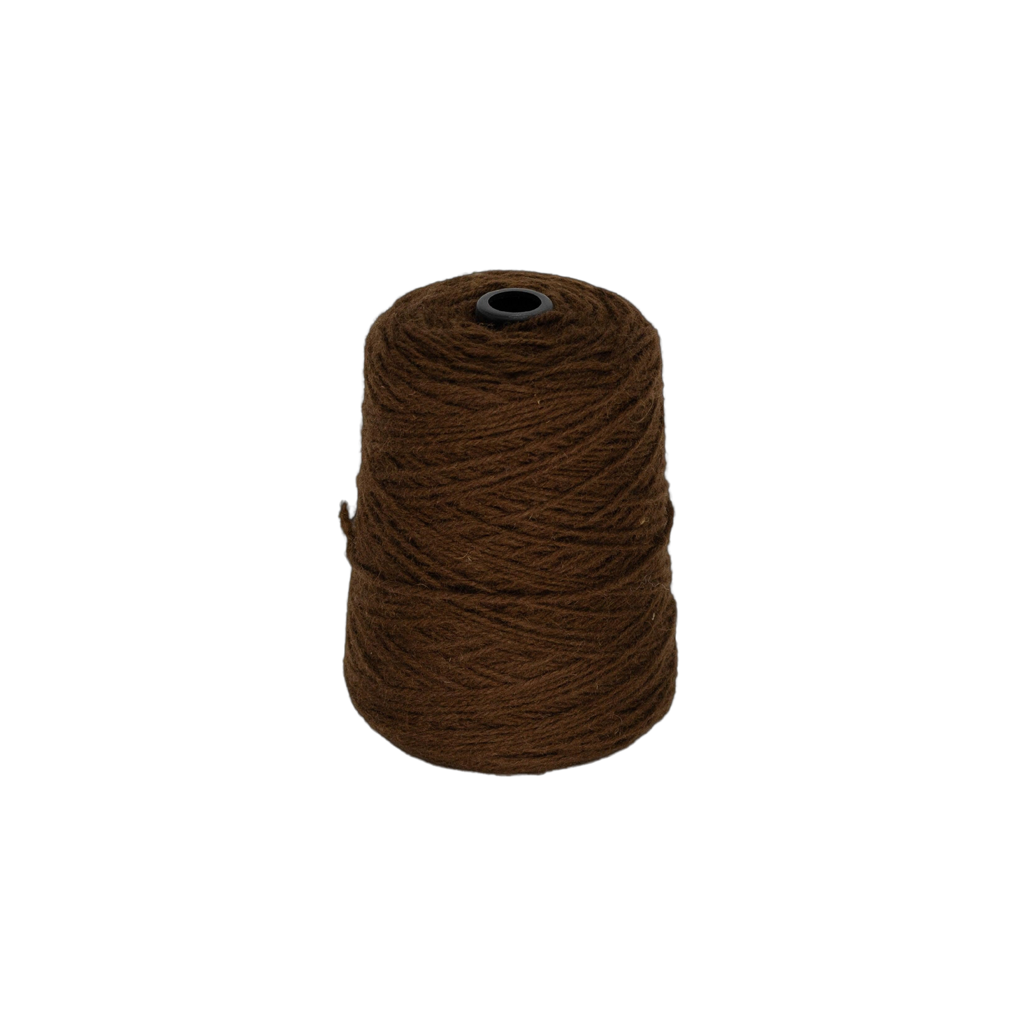 Coffee 100% Wool Tufting Yarn On Cone (4H11) - Tuftingshop