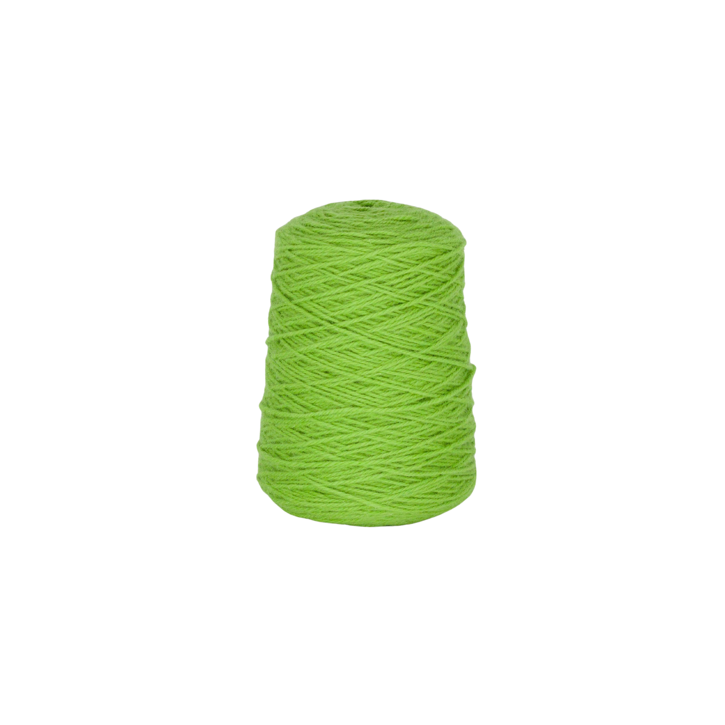 Neon green 100% Wool Tufting Yarn On Cone (802c) - Tuftingshop