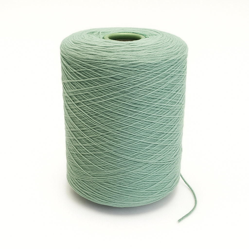 Green Ash () 100% New Zealand Wool Tufting Yarn – 3 KG XXL Cone 837/3 Tex