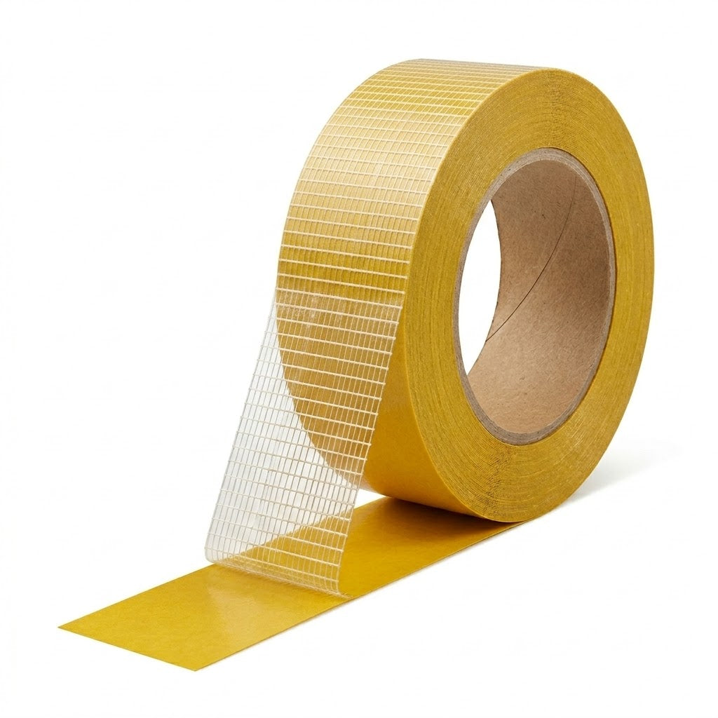 Premium Double-Sided Linen Tape (50mm x 25m)