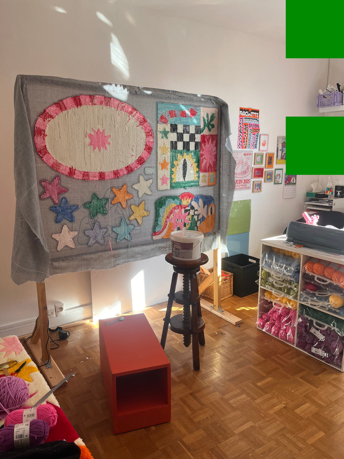 Inside the Tufting Workspaces