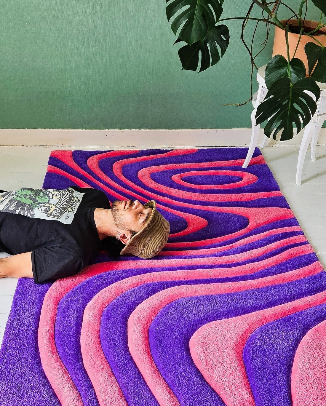 From Longboarding to Rug Making: Meet Tufting Artist PeyPey