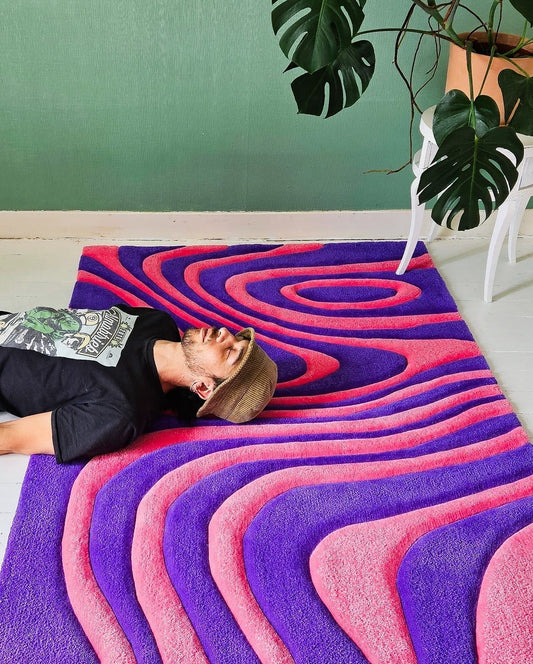 From Longboarding to Rug Making: Meet Tufting Artist PeyPey