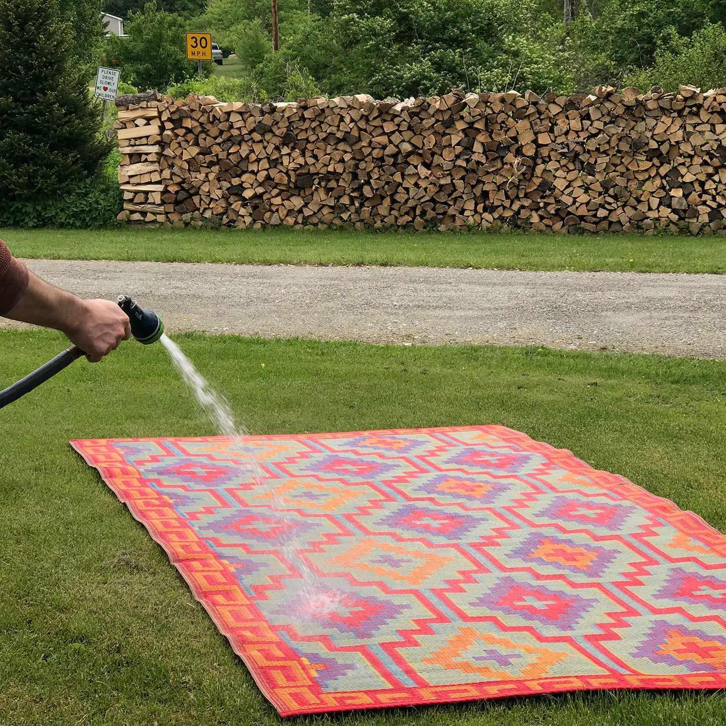 Landscape Rug Tuft Tufted outdoor rugs – Tuftingshop