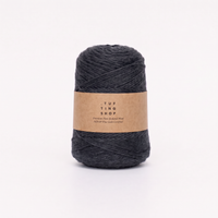 Anthracite Grey (1B07) - 100% Wool Tufting Yarn, 500 g Cone