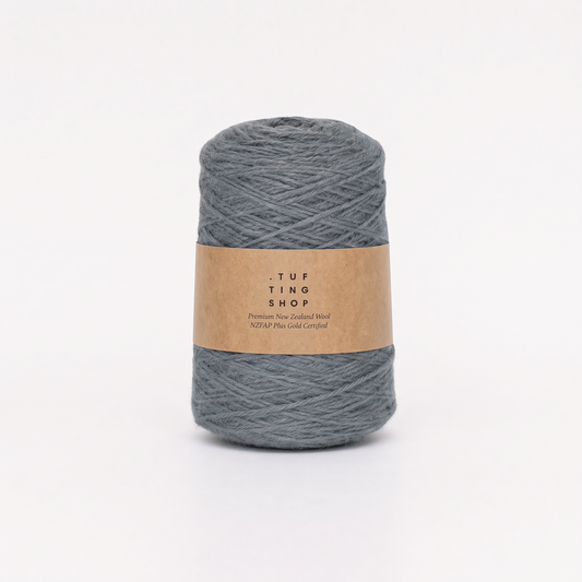 Anchor Grey (113) - 100% Wool Tufting Yarn, 500 g Cone