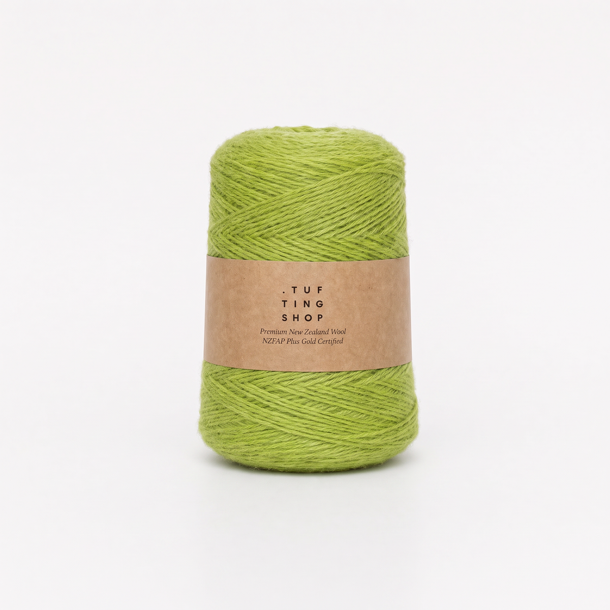 Apple Green (1J08) - 100% Wool Tufting Yarn, 500 g Cone