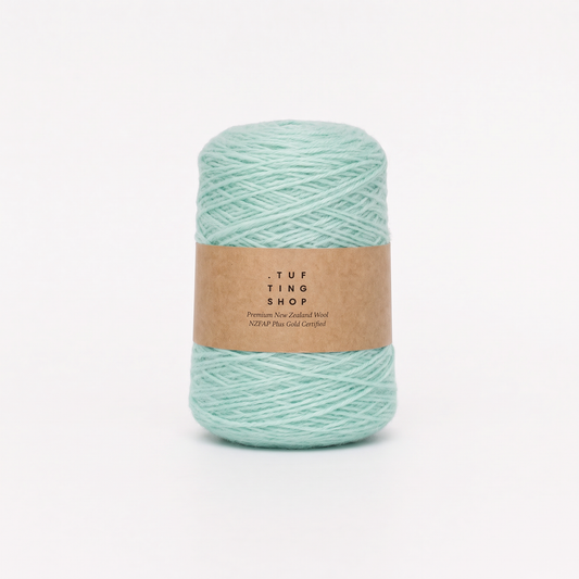 Aquamarine (300) - 100% Wool Tufting Yarn, 500 g Cone