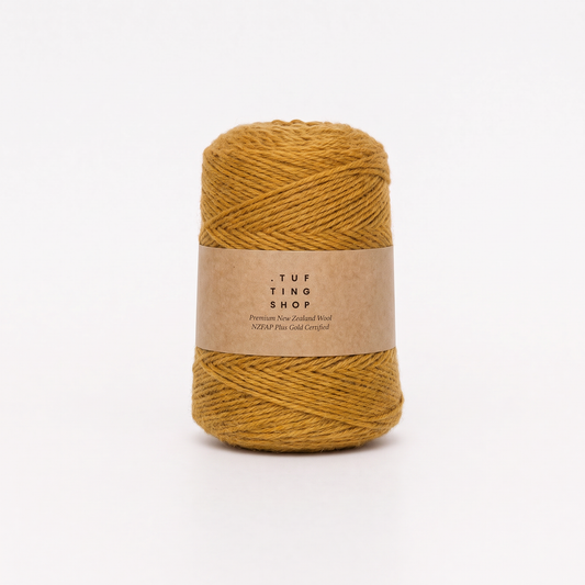 Camel (353) - 100% Wool Tufting Yarn, 500 g Cone