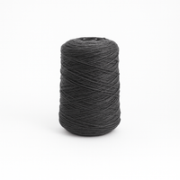 深灰色 100% 羊毛簇绒纱线锥形 (1B07)