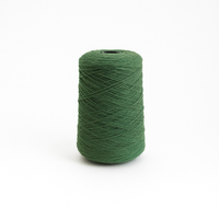 Waldgrün 100% Wolle Tufting Yarn Auf Kegel (205)