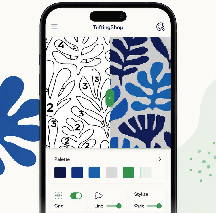 Tuft Pattern Design TuftingShop: Premium Tufting Tools & Materials for Rug Making – Tuftingshop