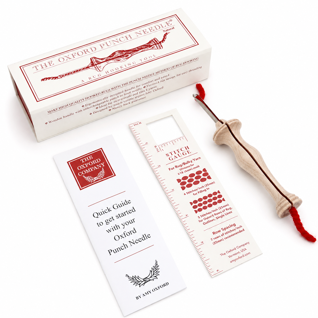 Oxford Puncheedle – Natural Wood