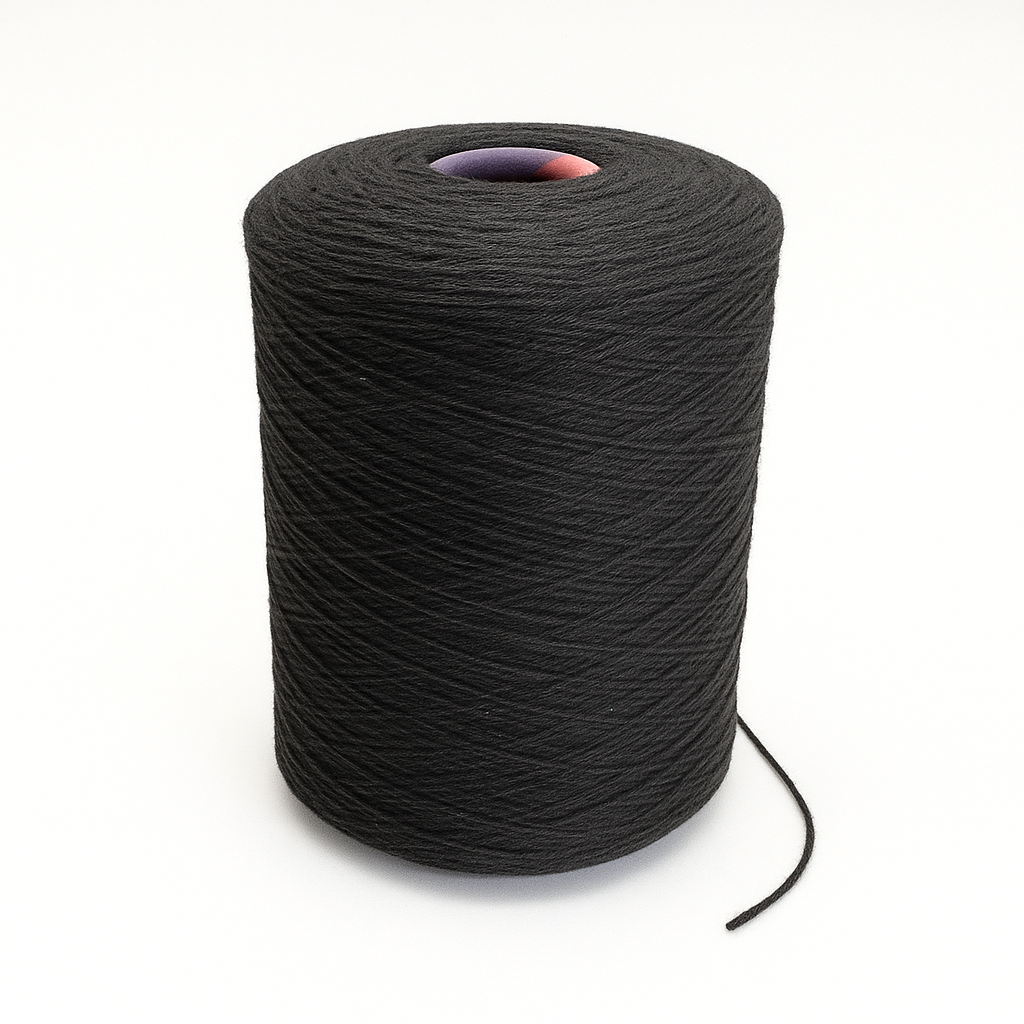 Antracyt (1b07) 100% New Zealand Wool Tufting Yarn – 3 KG XXL Cone 837/3 Tex