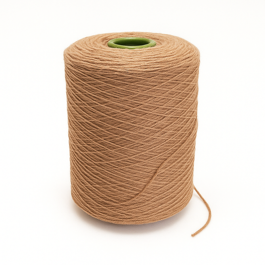 Moccha Mousse (4l11) 100% New Zealand Wool Tufting Yarn – 3 KG XXL Cone 837/3 Tex