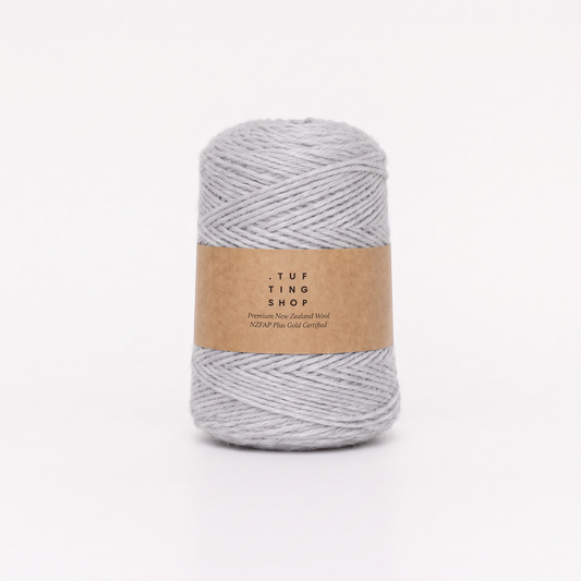 Cloud (110) - 100% Wool Tufting Yarn, 500 g Cone