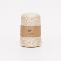 Ecru (009) - 100% Wool Tufting Yarn, 500 g Cone