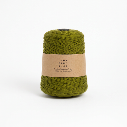 Fern Shadow (1I11) - 100% Wool Tufting Yarn, 500 g Cone
