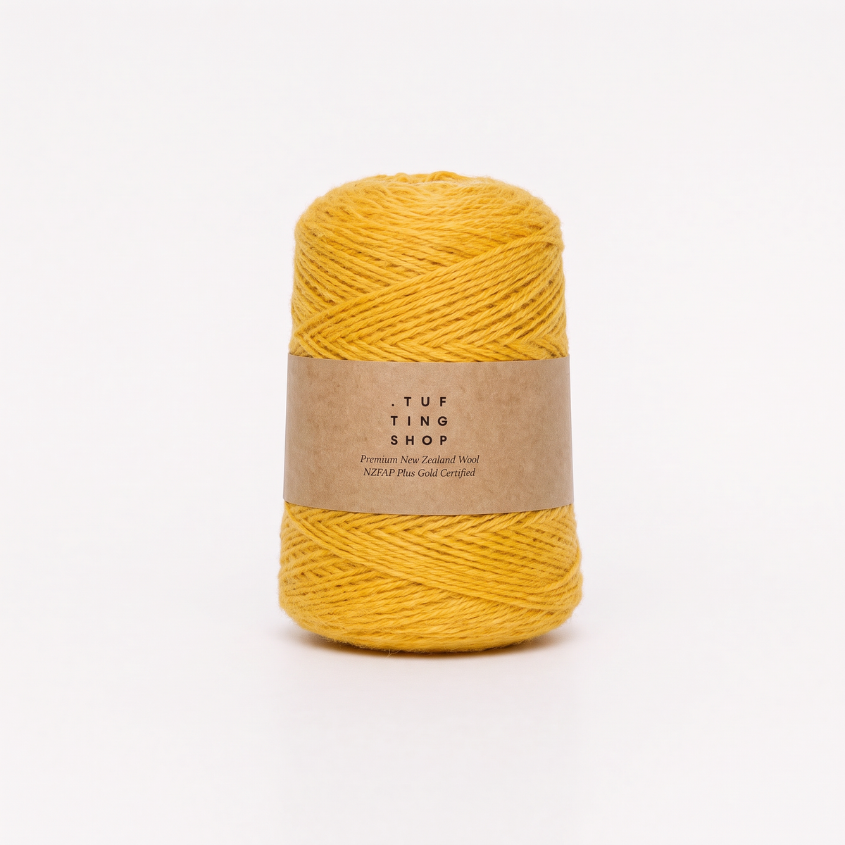 Honey (3H04) - 100% Wool Tufting Yarn, 500 g Cone