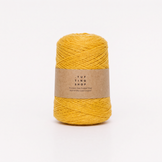 Honey (3H04) - 100% Wool Tufting Yarn, 500 g Cone