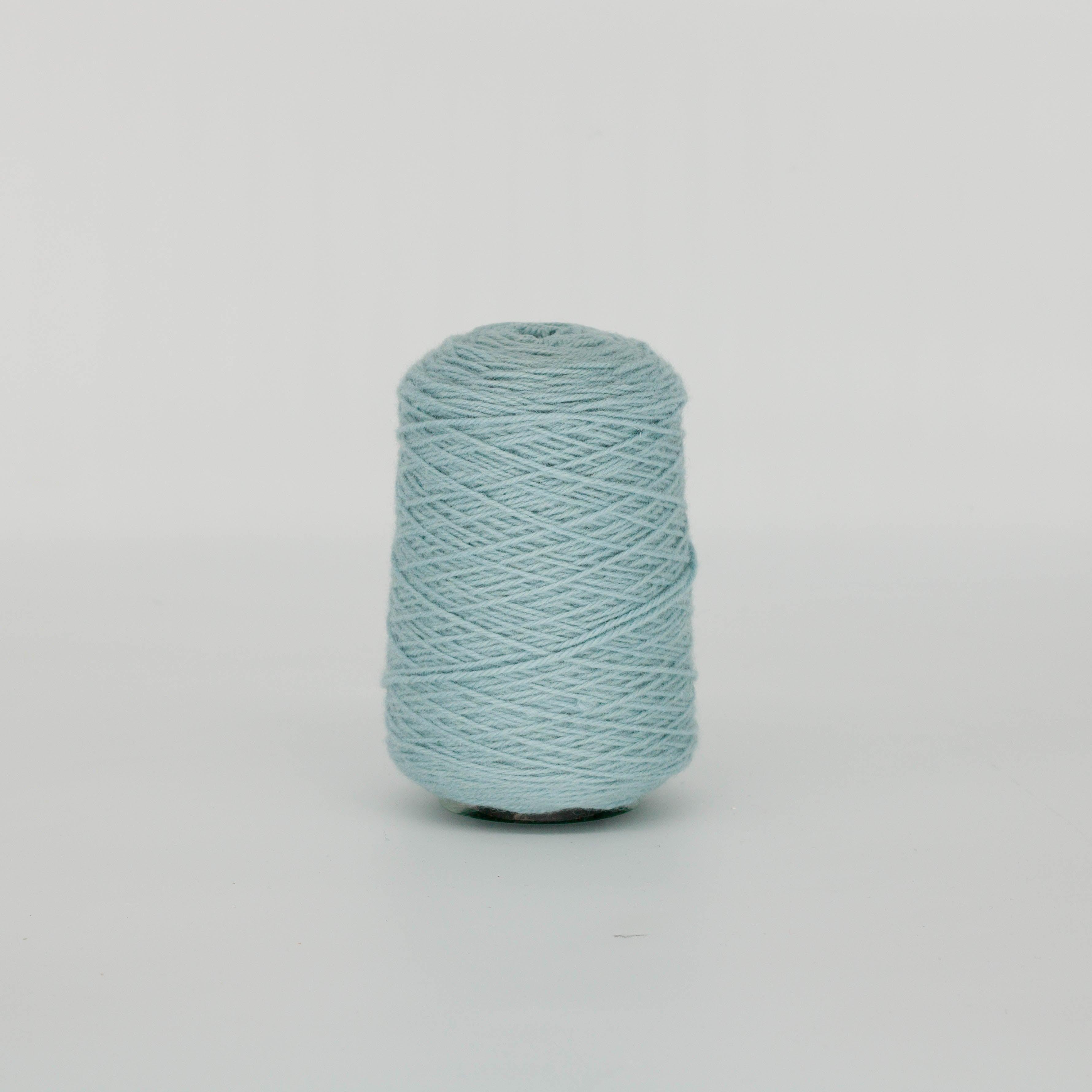 Pastel blue 100% Wool Tufting Yarn On Cone (218) - Tuftingshop